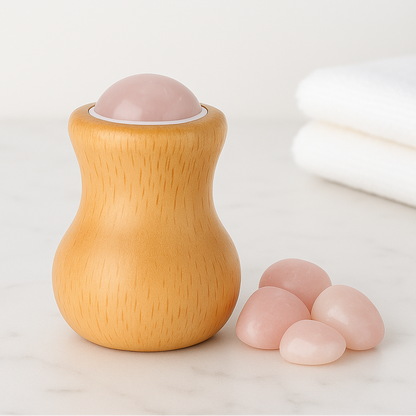 Rouleau zone sensible en Jade rose