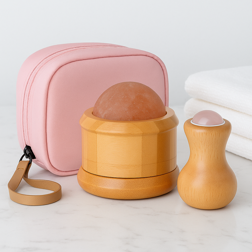 Rouleau zone sensible en Jade rose